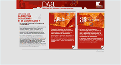 Desktop Screenshot of daad.cg37.fr